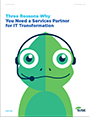 Three Reasons Why You Need a Services Partner for IT Transformation