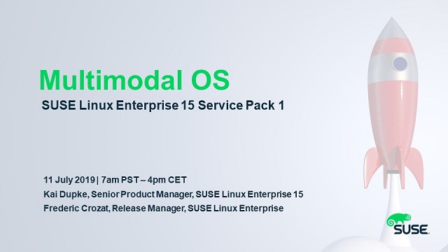 Webinar Multimodal OS SUSE Linux Enterprise Service Pack SUSE Communities