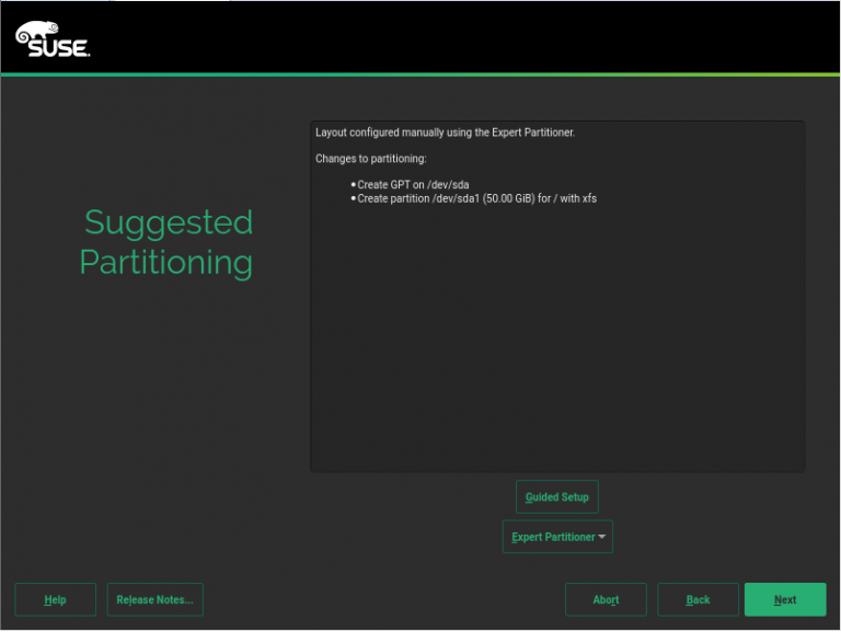 Customized SCA_SLES15 Lab Simulation