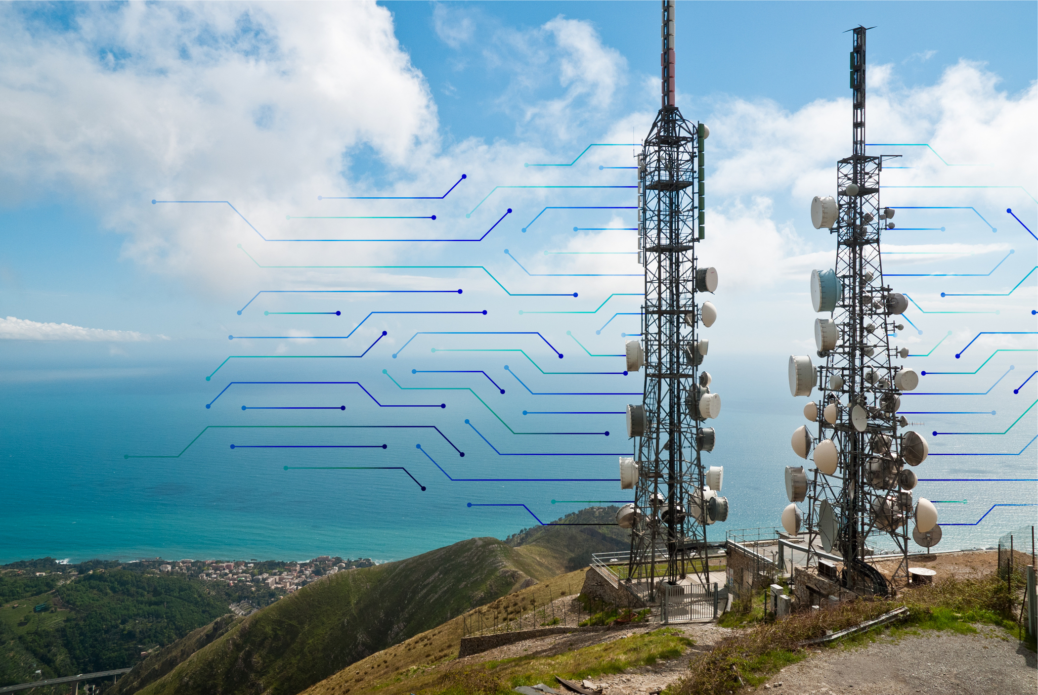 Telecom towers, run on a multi-vendor edge computing strategy